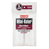 Мини-валик малярный MICROFIBER MINI-KOTER (набор 2 шт.) R316 Ширина 11.43 Ворс 0.95 см