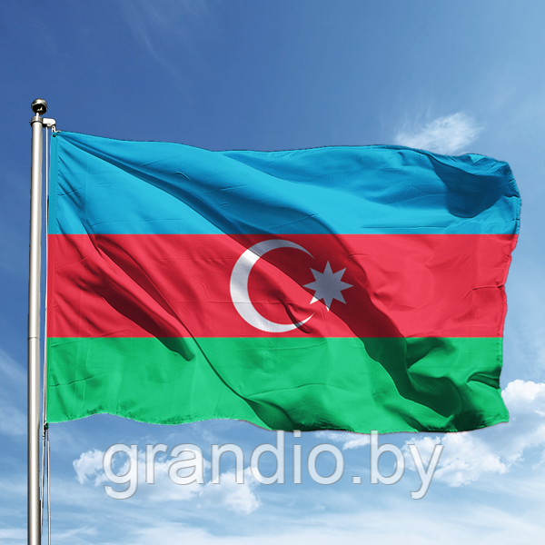 Флаг Азербайджана 75х150