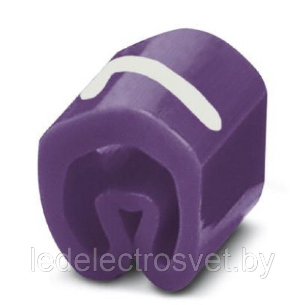 Маркер кольцевой RMS-03 59747-7, D кабеля 4-10mm, 4-16mm2, символ "7", PVC, фиолетовый (упак. 500шт.) - фото 1 - id-p165355906