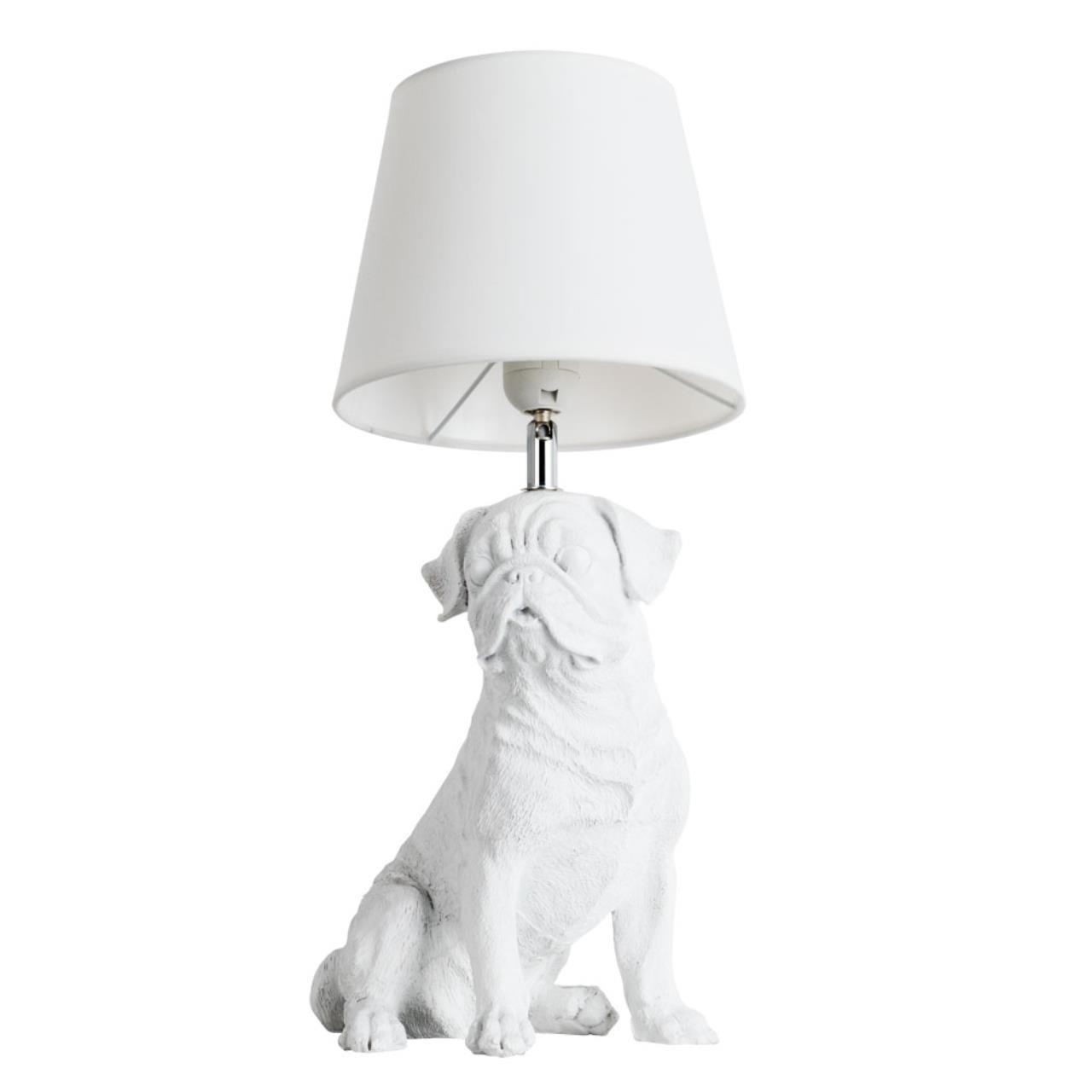 Декоративная настольная лампа Arte Lamp BOBBY A1512LT-1WH - фото 1 - id-p165432591