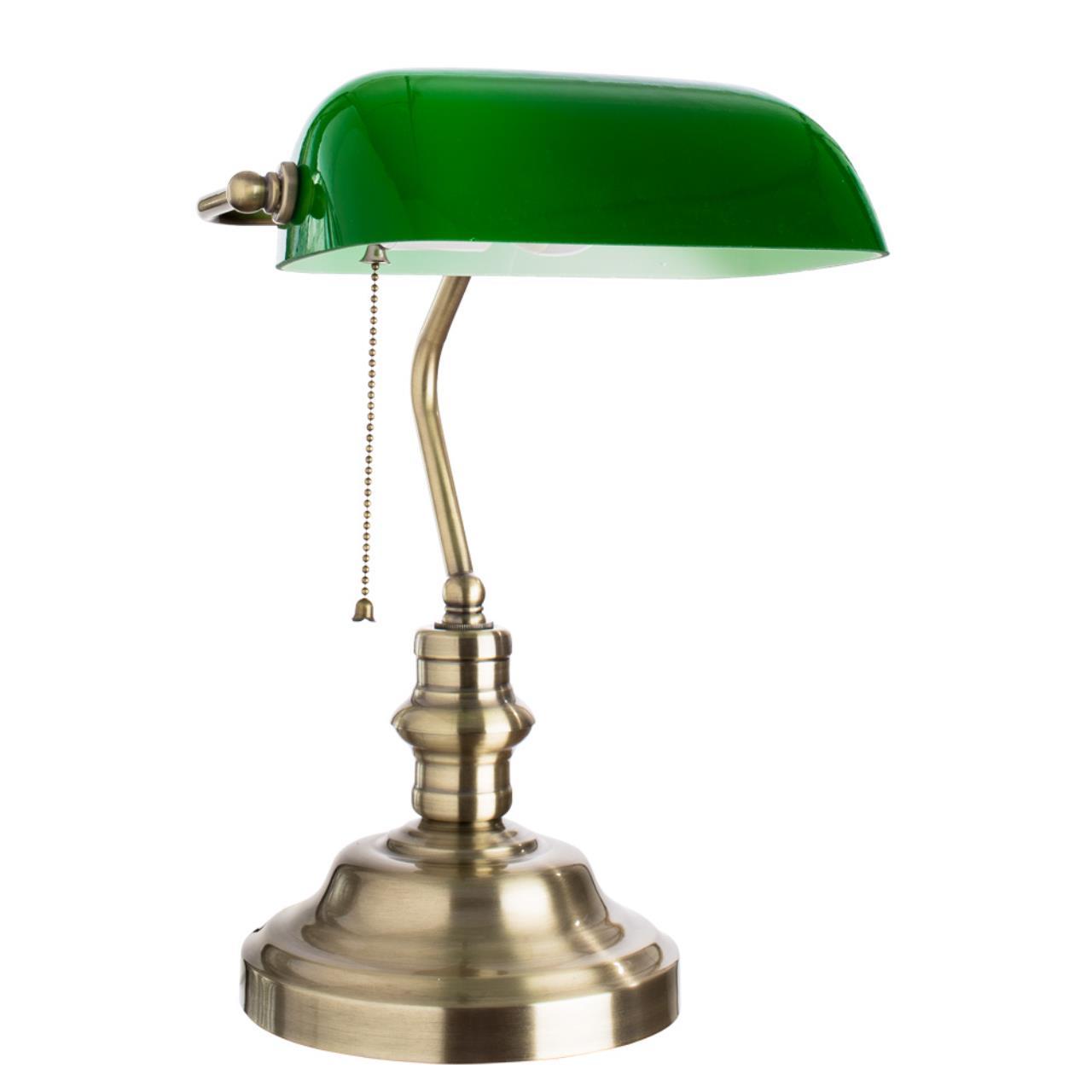 Кабинетная настольная лампа Arte Lamp BANKER A2492LT-1AB - фото 1 - id-p165424705
