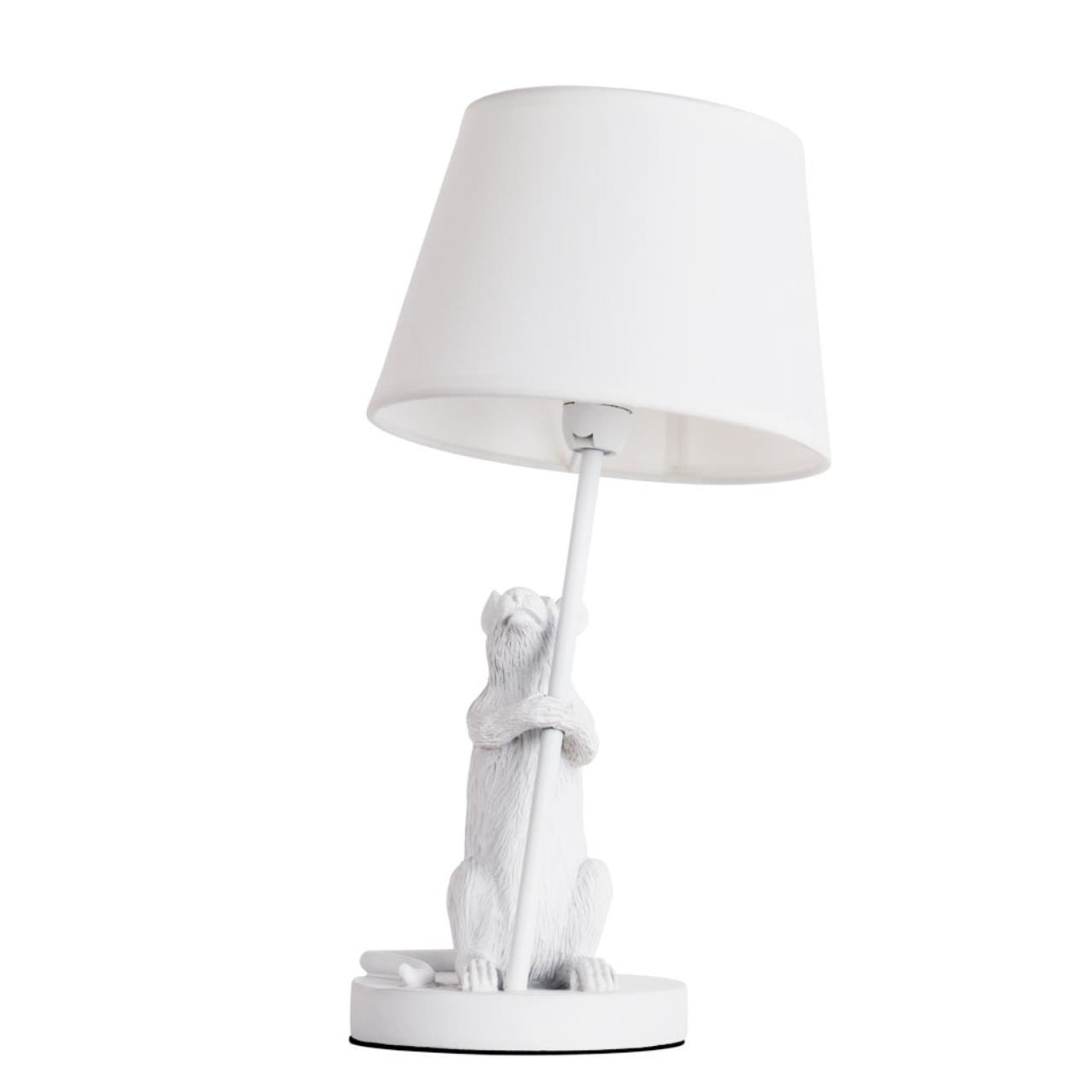 Декоративная настольная лампа Arte Lamp GUSTAV A4420LT-1WH - фото 1 - id-p165424777