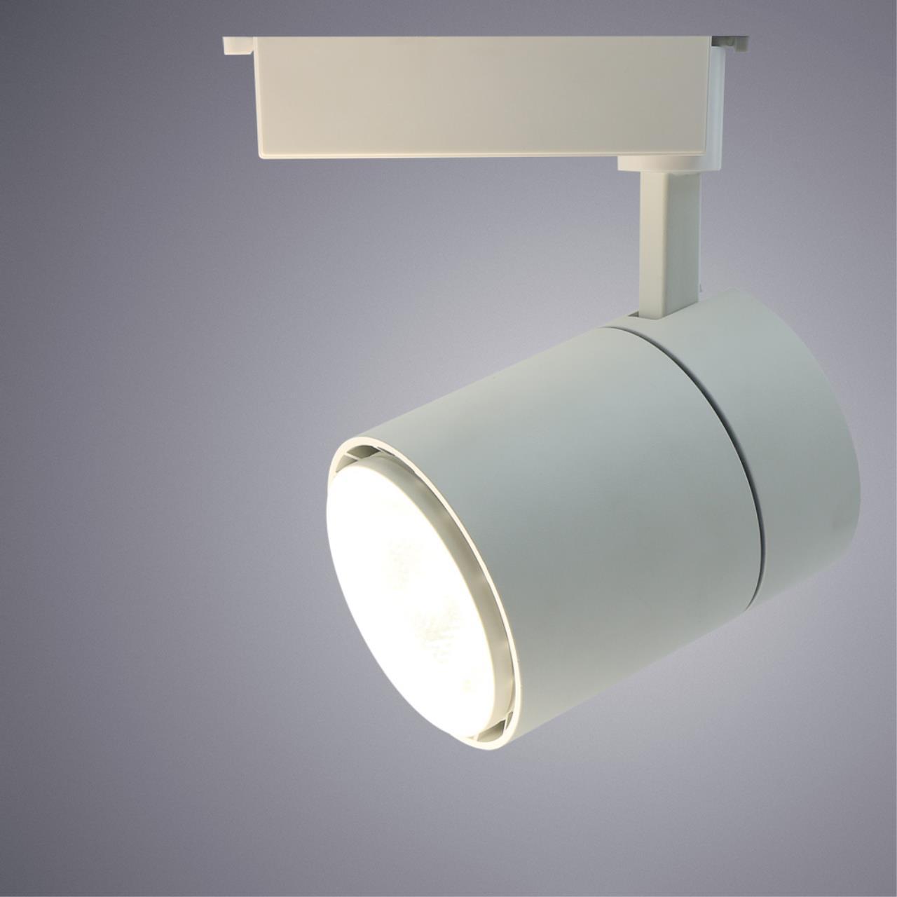Трековый светодиодный светильник Arte Lamp Attento A5750PL-1WH - фото 1 - id-p165433512