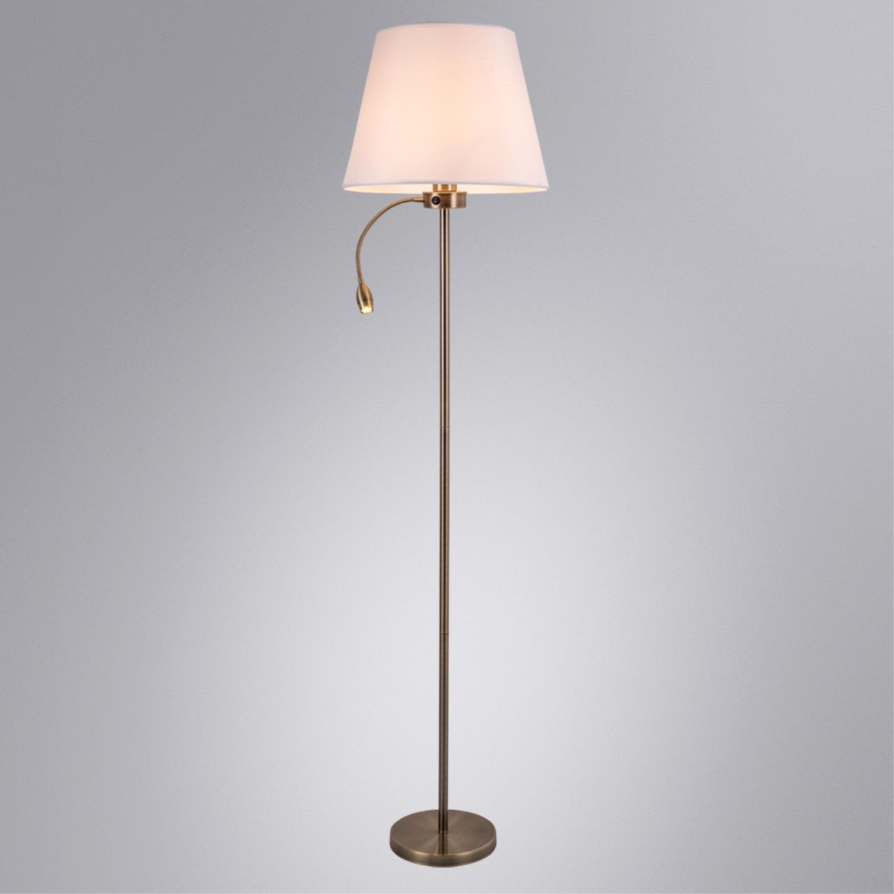 Торшер Arte Lamp Elba A2581PN-2AB - фото 2 - id-p165433887