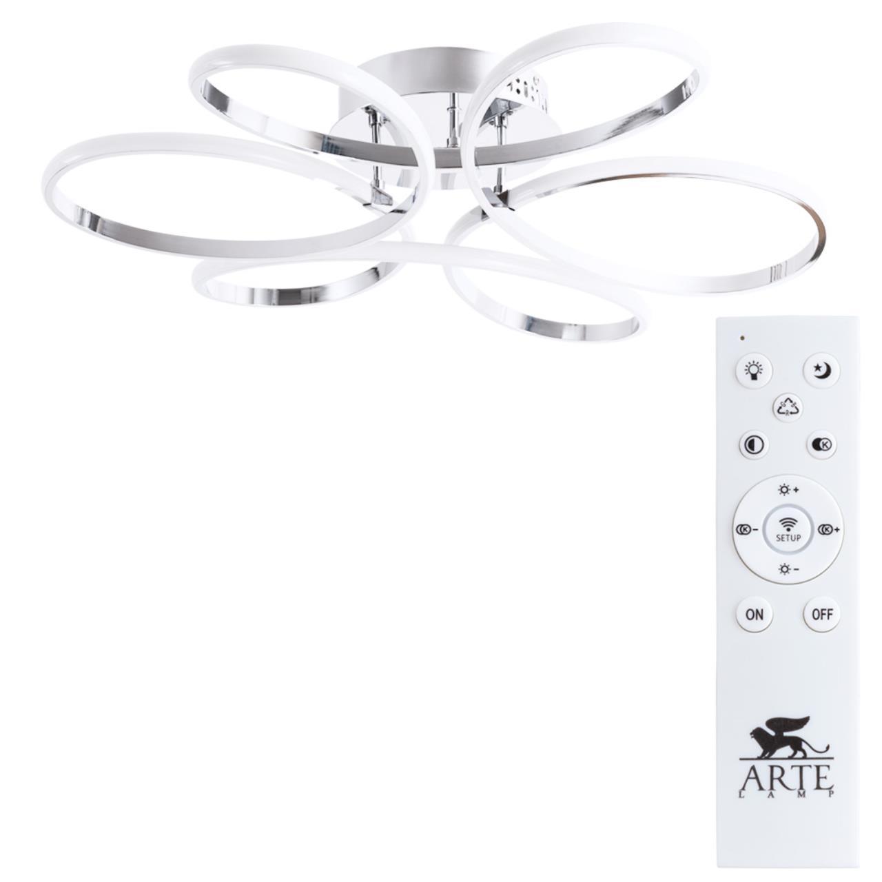 Потолочный светодиодный светильник Arte Lamp Diadema A2526PL-6CC