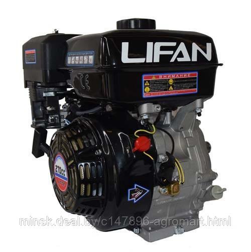 Двигатель Lifan 177F(вал 25мм, 80x80) 9лс - фото 1 - id-p165460066