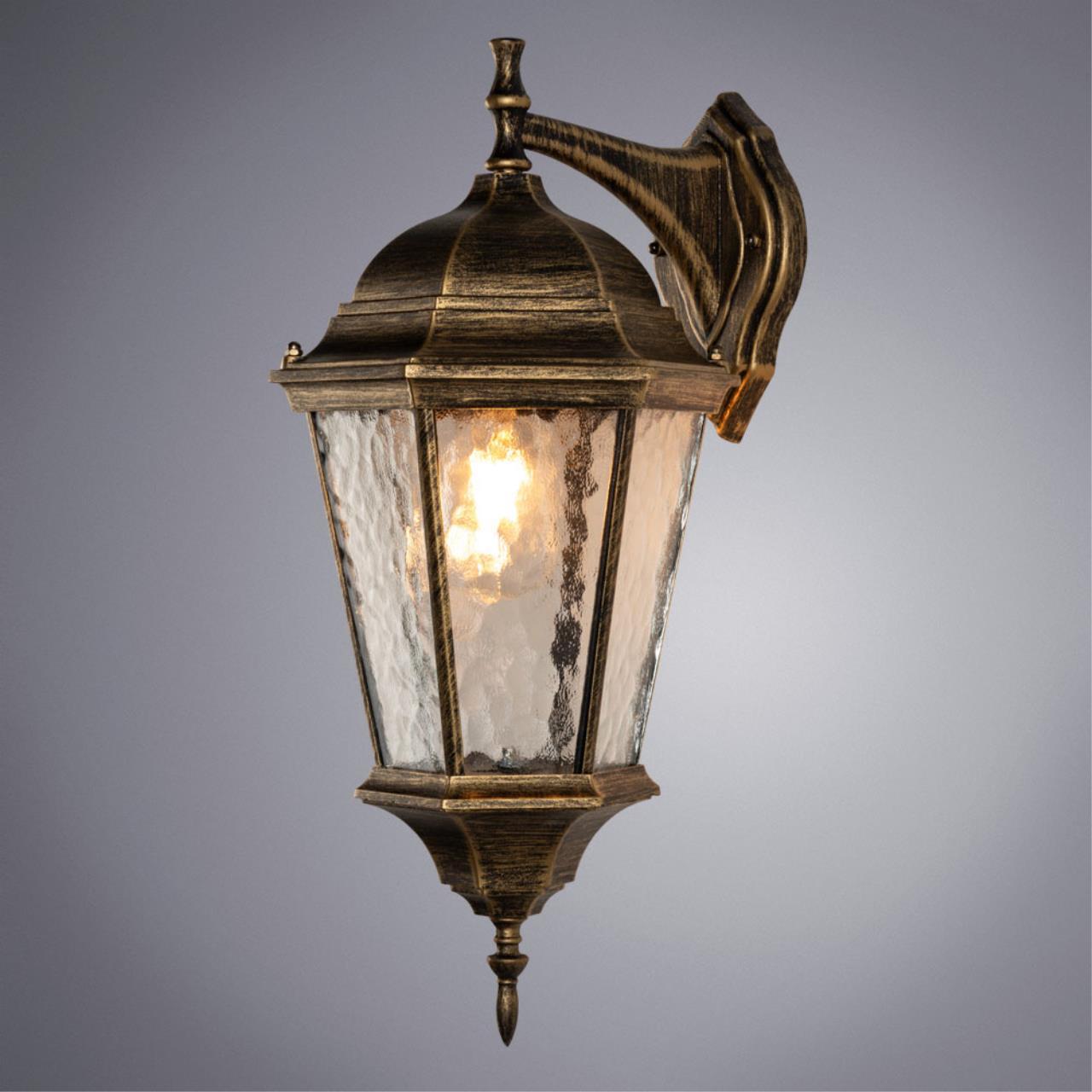 Уличный настенный светильник Arte Lamp GENOVA A1204AL-1BN - фото 2 - id-p165434119