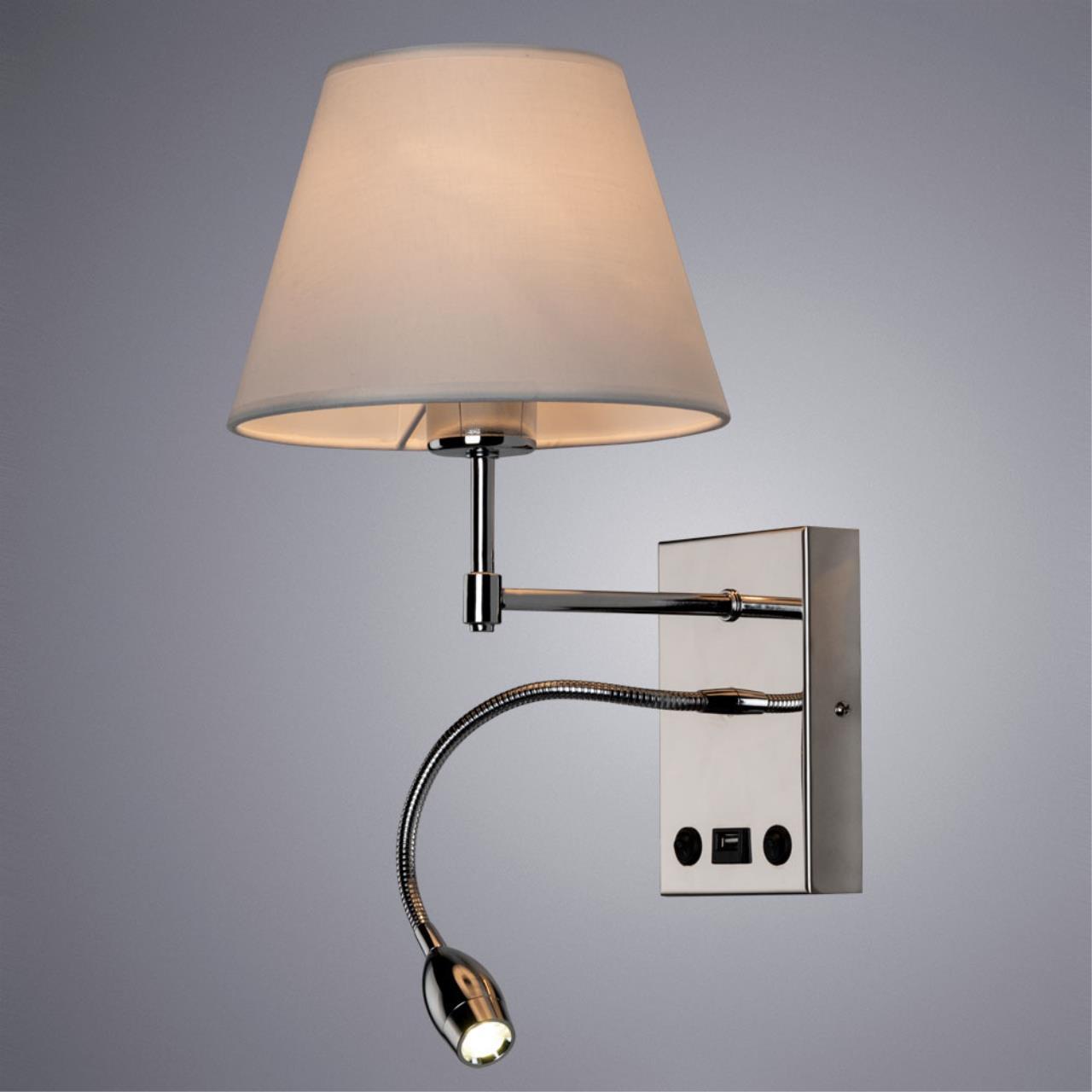 Бра Arte Lamp ELBA A2581AP-2CC - фото 2 - id-p165425983