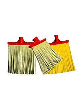 Метла без черенка плоская 38х26см "широкая" №3