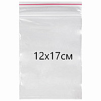 Пакеты с замком zip-lock (грипперы) 12х17см (упаковка 100шт)