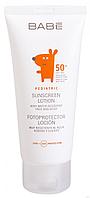 Детский солнцезащитный лосьон Laboratorios BABE SPF 50, 100 мл