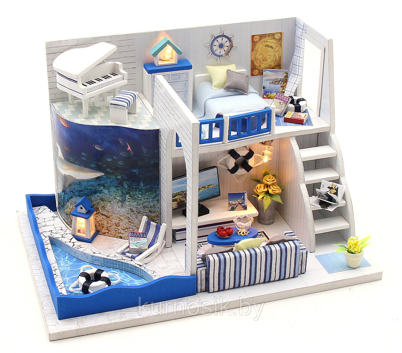 Румбокс Hobby Day Mini House Морской бриз (M040)