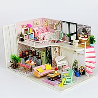 Румбокс Hobby Day Mini House Розовый лофт (M035)