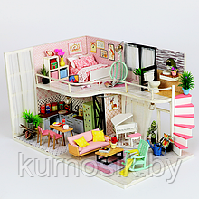 Румбокс Hobby Day Mini House Розовый лофт (M035)
