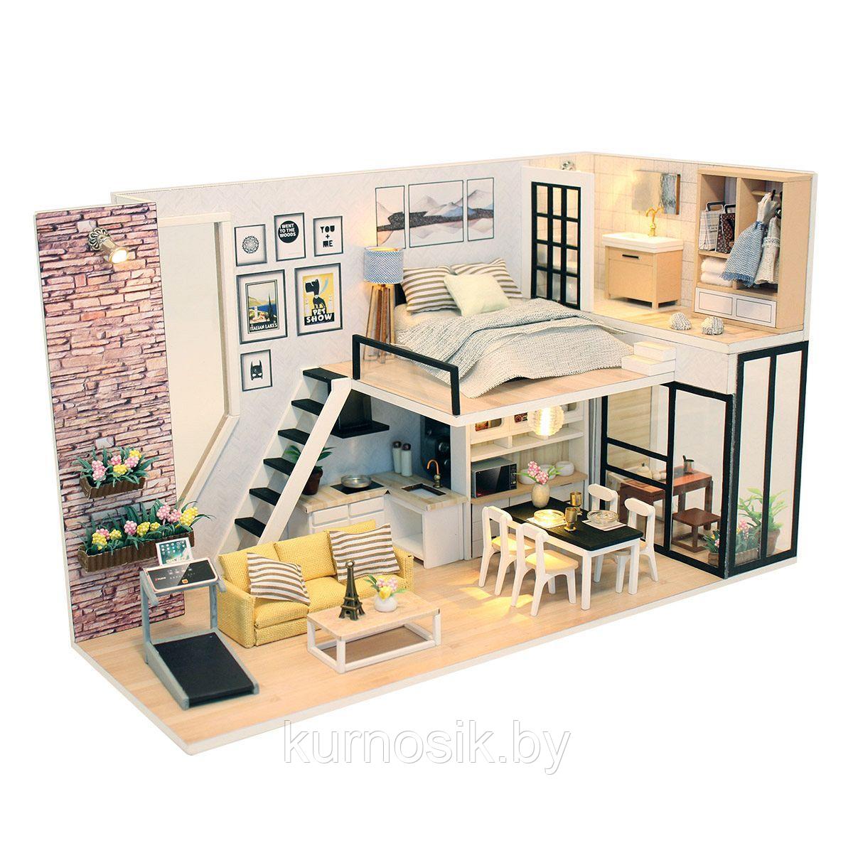 Румбокс Hobby Day Mini House Студия в стиле модерн (M038)