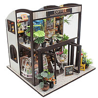 Румбокс Hobby day DIY Mini House "Coffee House" (M027)