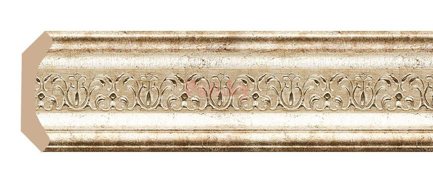Плинтус потолочный из пенополистирола Декомастер Венецианская бронза 167S-127 (35*35*2400мм) - фото 1 - id-p77357862