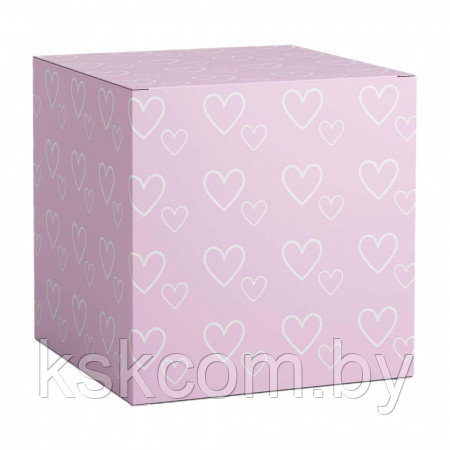 Коробка под кружку Розовое Сердце - фото 1 - id-p165482891