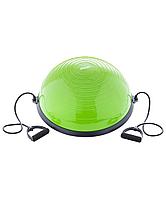 Полусфера STARFIT BOSU GB-501 с эспандерами, с насосом, зеленый 1/2