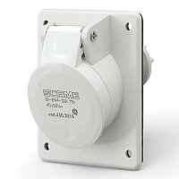 Розетка встраиваемая 2P IP44 16A 12h 40-50V серия IEC309