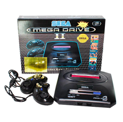 Игровая приставка Sega Mega Drive 2 16 bit (Сега Мегадрайв) 5 встроенных игр, 2 джойстика.