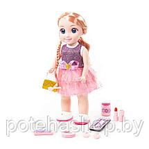 Кукла "Милана" (37 см) в салоне красоты с аксессуарами (6 элементов), фото 2