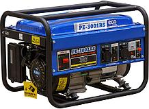 Электростанция (генератор бензиновый) ECO PE-3001RS (2.5 кВт, 230 В, бак 15.0 л, вес 36.5 кг)