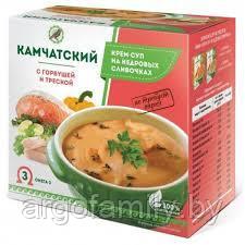 Крем-суп «Камчатский» с горбушей и треской 30 г (для сердца, сосудов, Омега 3, иммунитет, витамины, минералы)