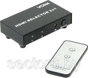 VCOM  2-port HDMI Switch (2in ->  1out,  v1.4) + б.п.