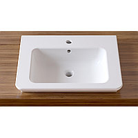 Встраиваемая раковина Lavinia Boho Bathroom Sink 33312009 (хромированное кольцо на перелив)