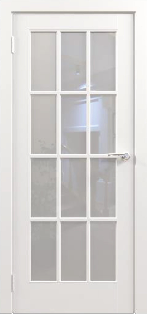Межкомнатная дверь "ПЕРФЕТО" 6 (6.1) (Цвет - Белый; Ваниль; Грэй; Капучино; Графит) - фото 5 - id-p165533856