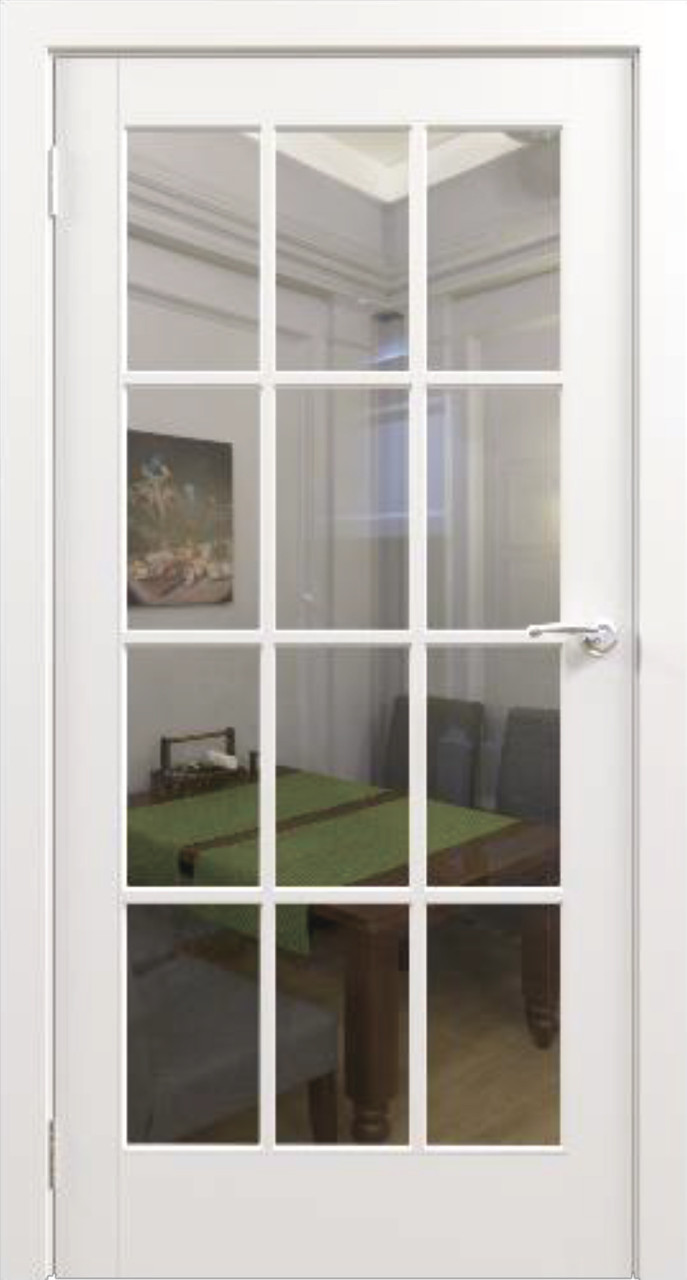 Межкомнатная дверь "ПЕРФЕТО" 6 (6.1) (Цвет - Белый; Ваниль; Грэй; Капучино; Графит) - фото 6 - id-p165533856