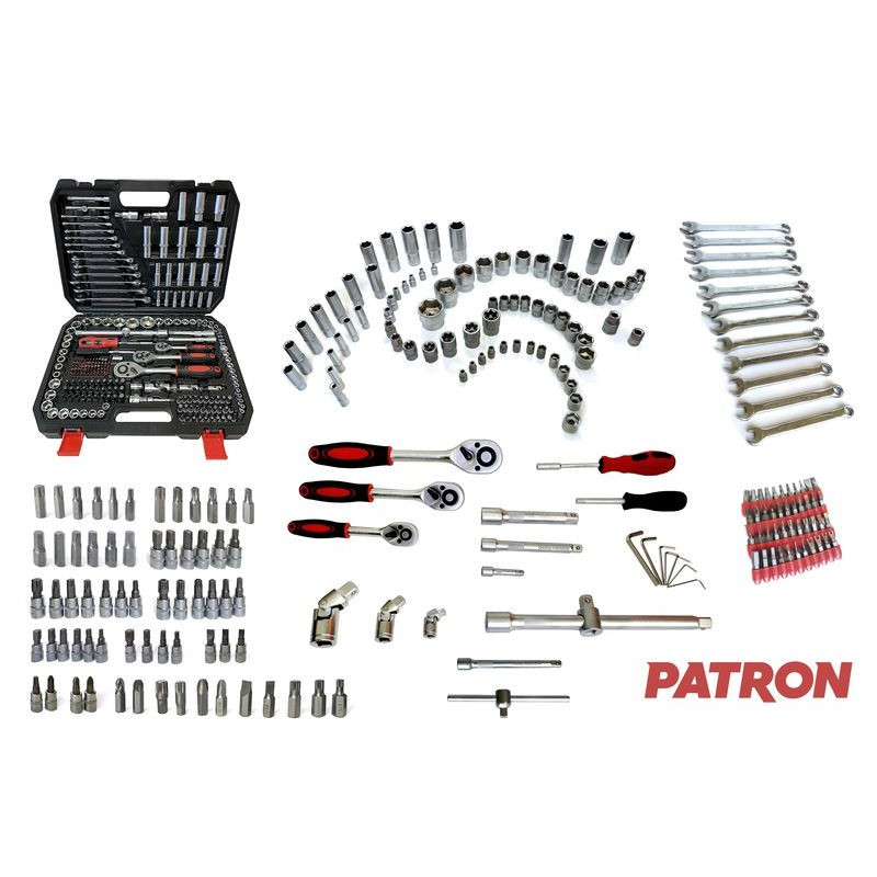Набор инструментов Patron P-38841 (216 предметов) - фото 2 - id-p165538698