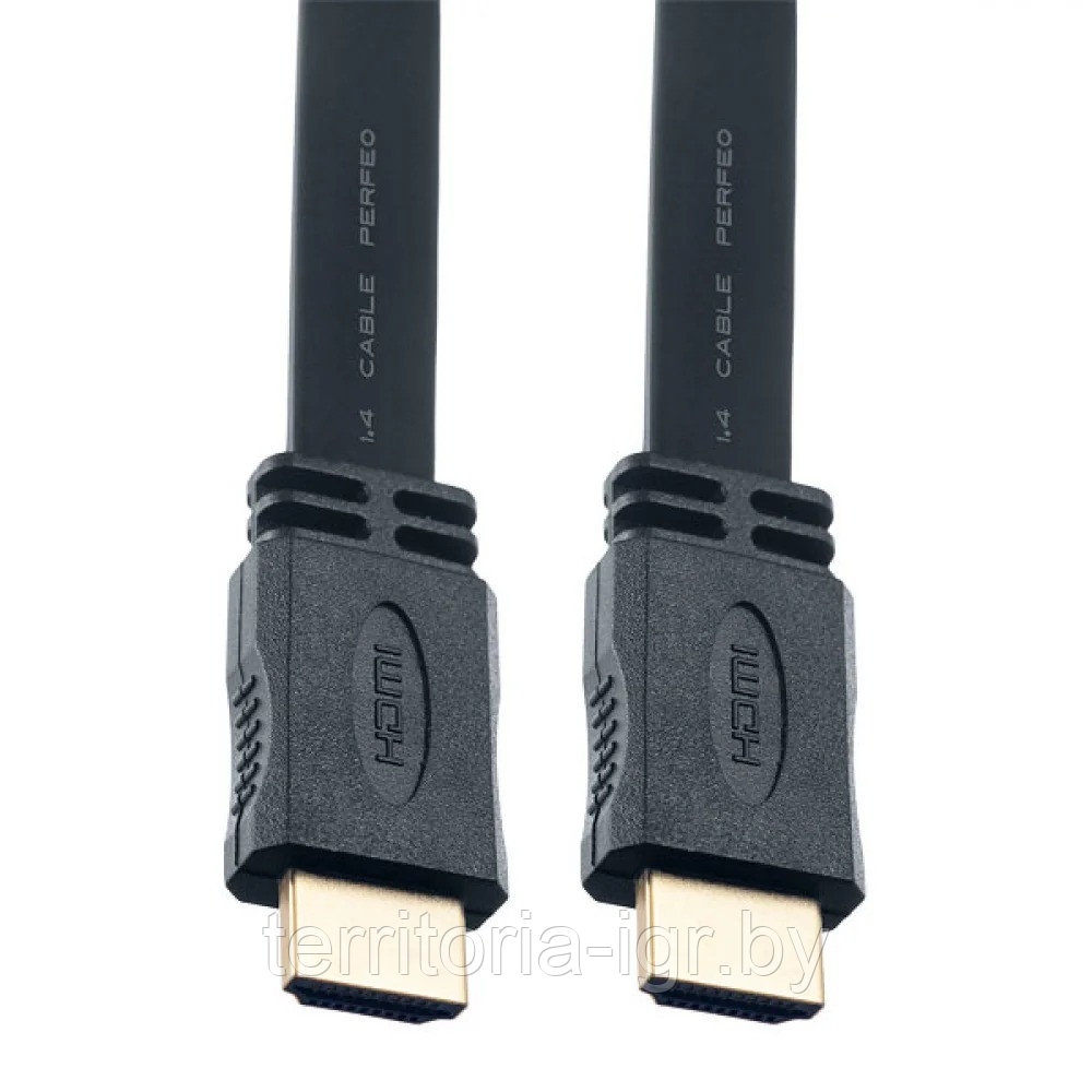 Кабель HDMI A вилка - HDMI A вилка H1303 ver.1.4 3м. Perfeo - фото 1 - id-p165542527