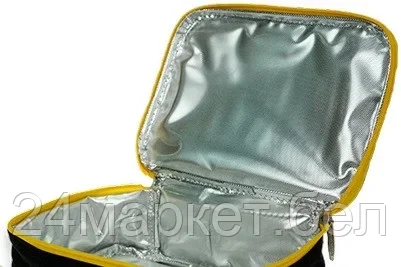 020-2000-1 Ланч -сумка 1,5 л,  черная с контенерами Арктика, фото 2