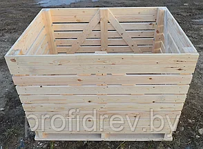Деревянный контейнер (ящик) для хранения картофеля, овощей