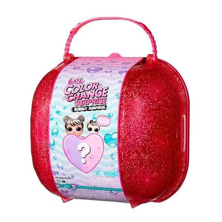 Куклы L.O.L. Чемодан ЛОЛ Сюрприз Color Change Bubbly Surprise - Розовый 577447, фото 2