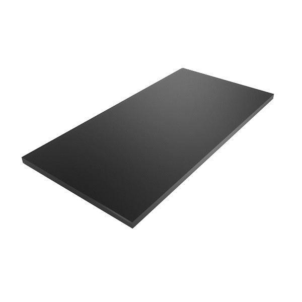 Лист стеклянный настенный BLACK 1200х600х8мм - фото 1 - id-p165584335