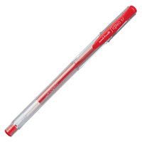 Ручка гелевая Mitsubishi Pencil SIGNO UM-100, 0.7 мм. (красная)