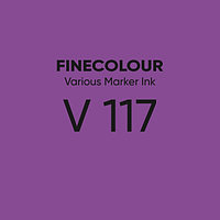Чернила Finecolour Refill Ink для спиртового маркера, 21мл. (фиолетовый глубокий)