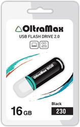 OM-16GB-230 черный USB флэш-накопитель OLTRAMAX - фото 1 - id-p165352402