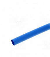 Термоусаживаемая трубка синяя 15,5/7,5 для провода d=7,8...14мм - фото 1 - id-p165512211