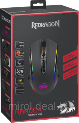 Мышь Redragon Ranger / 77423 - фото 3 - id-p165635493