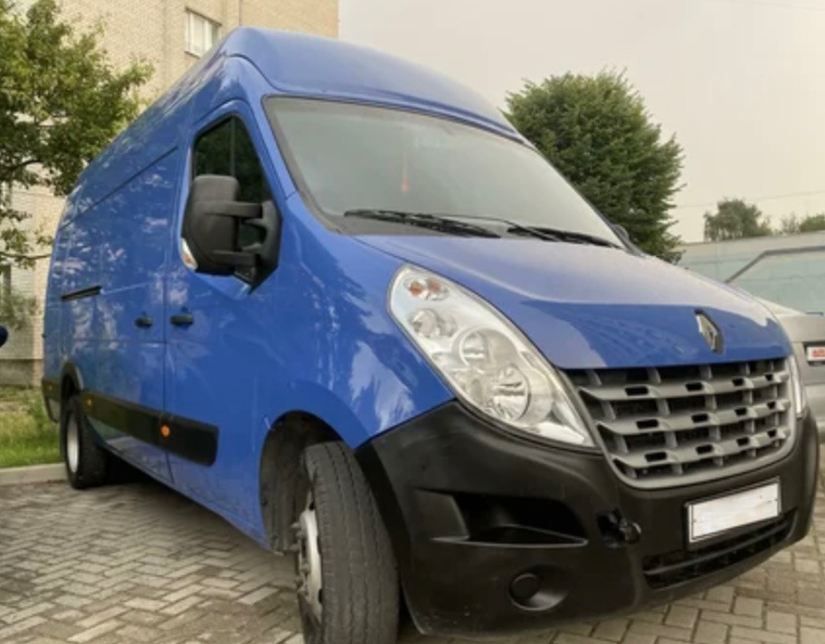 Renault Master, 2017 г.в. Аренда грузового микроавтобуса в городе Минск прокат автомобилей - фото 1 - id-p165639730