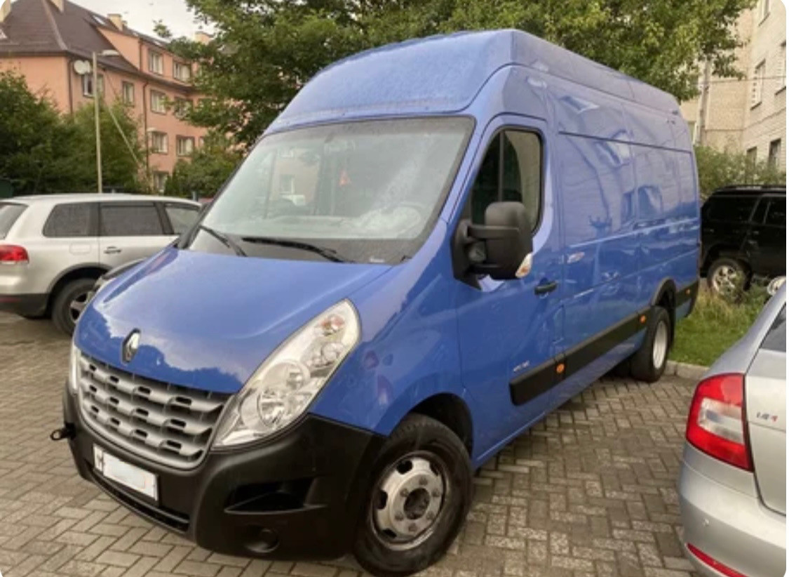 Renault Master, 2017 г.в. Аренда грузового микроавтобуса в городе Минск прокат автомобилей - фото 2 - id-p165639730