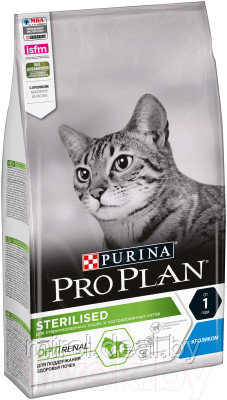 Корм для кошек Pro Plan Sterilised с кроликом - фото 1 - id-p165650055