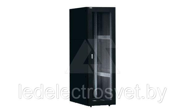 Шкаф 42U 19" серии K8, серверный, напольный, 2000x600x800мм (ВхШхГ), черный - фото 1 - id-p165657009
