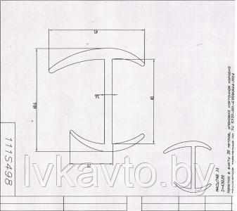 Уплотнитель 498  (посадочное 40мм)