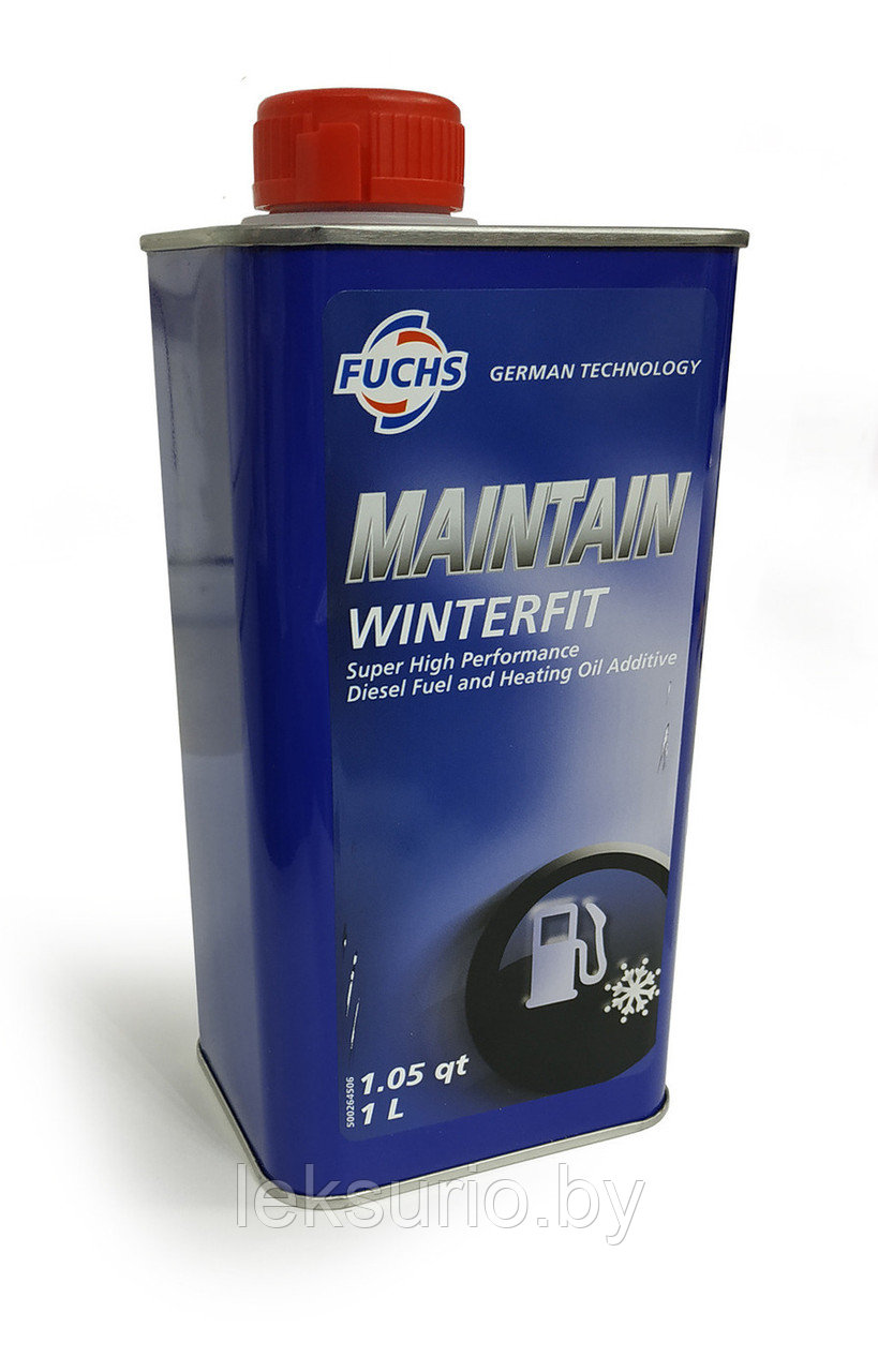 Антигель FUCHS MAINTAIN WINTERFIT присадка к дизельному топливу 1л Германия - фото 1 - id-p165660646