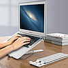Портативная складная подставка для ноутбука, планшета или электронной книги NW-17. РОЗОВАЯ, фото 4